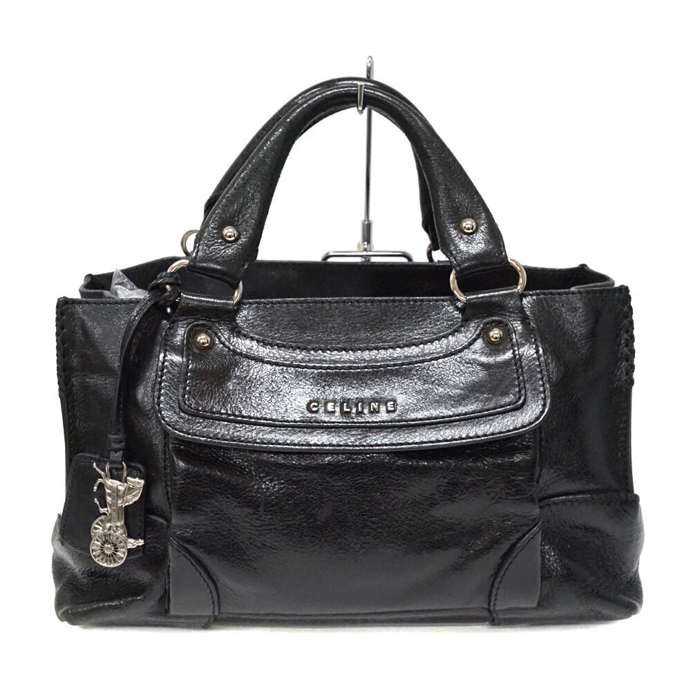 Celine Boogie Bag Handbag Black
